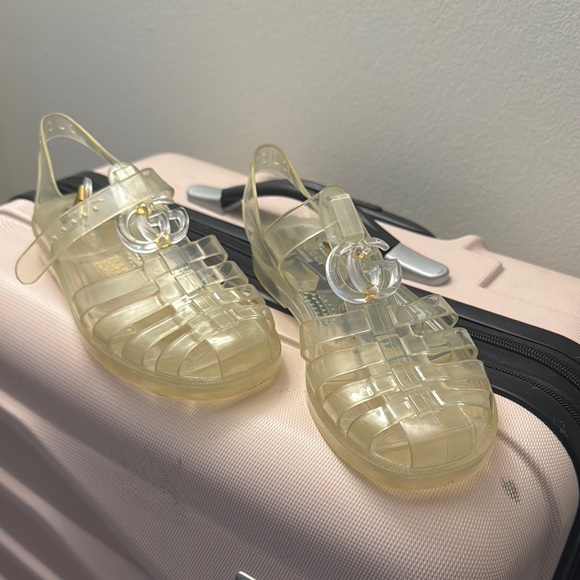 Gucci Shoes - Gucci jelly sandals, worn but lots of life left